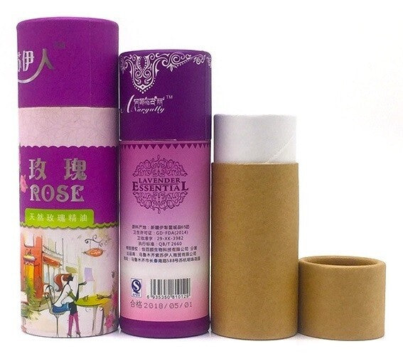 Kraft, Body Balm Skincare Cylinder-Recycled Kraft Paper 100% Sustainable Cardboard & Soybean Ink for printing. Push-up or-Twist-up tubes