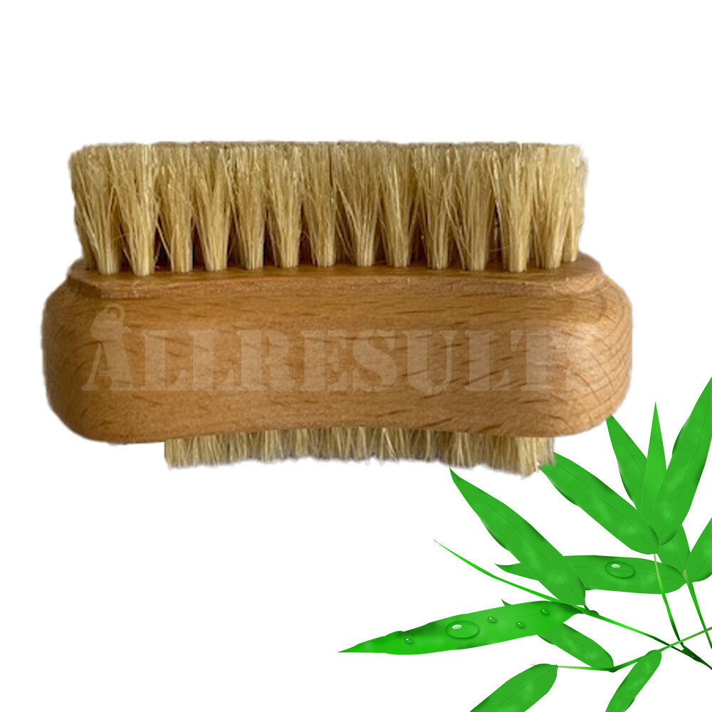 Brush, Two sided toe and fingernail cleaning brush