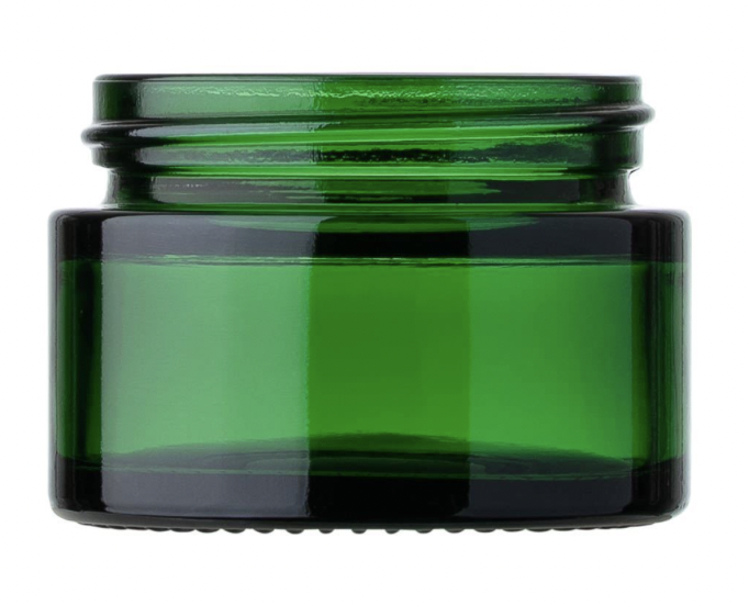 Jars, Green Cream and Serum Jars
