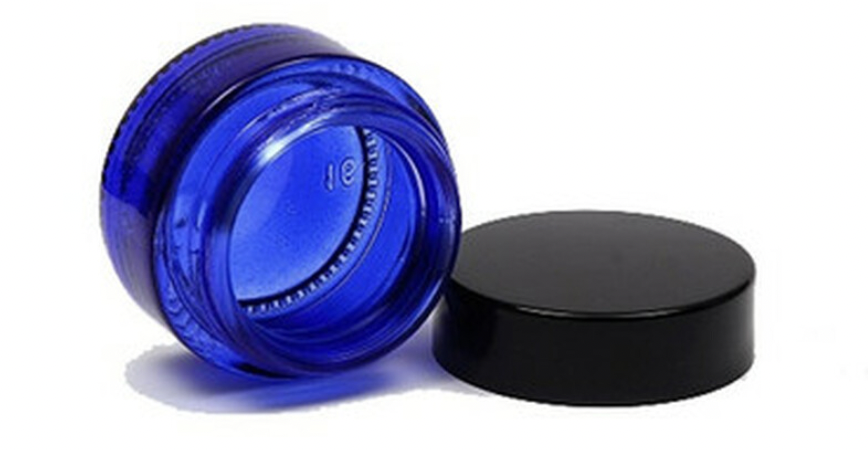 Jars, Deep Blue Cobalt glass serum Jars. Blue Cobalt glass serum Jars, perfect containment for night creams, cool camphor masks, Blue cobalt jars are delightfully attractive and provides potency protection.