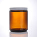 Amber amber amber candle glass jars 8oz. and 9oz,  Bulk Amber glass candle jars. Includes lid's, door to door shipping
