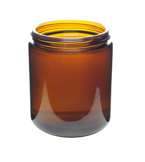 Bulk Amber glass candle jars. Includes lid's, door to door shipping 