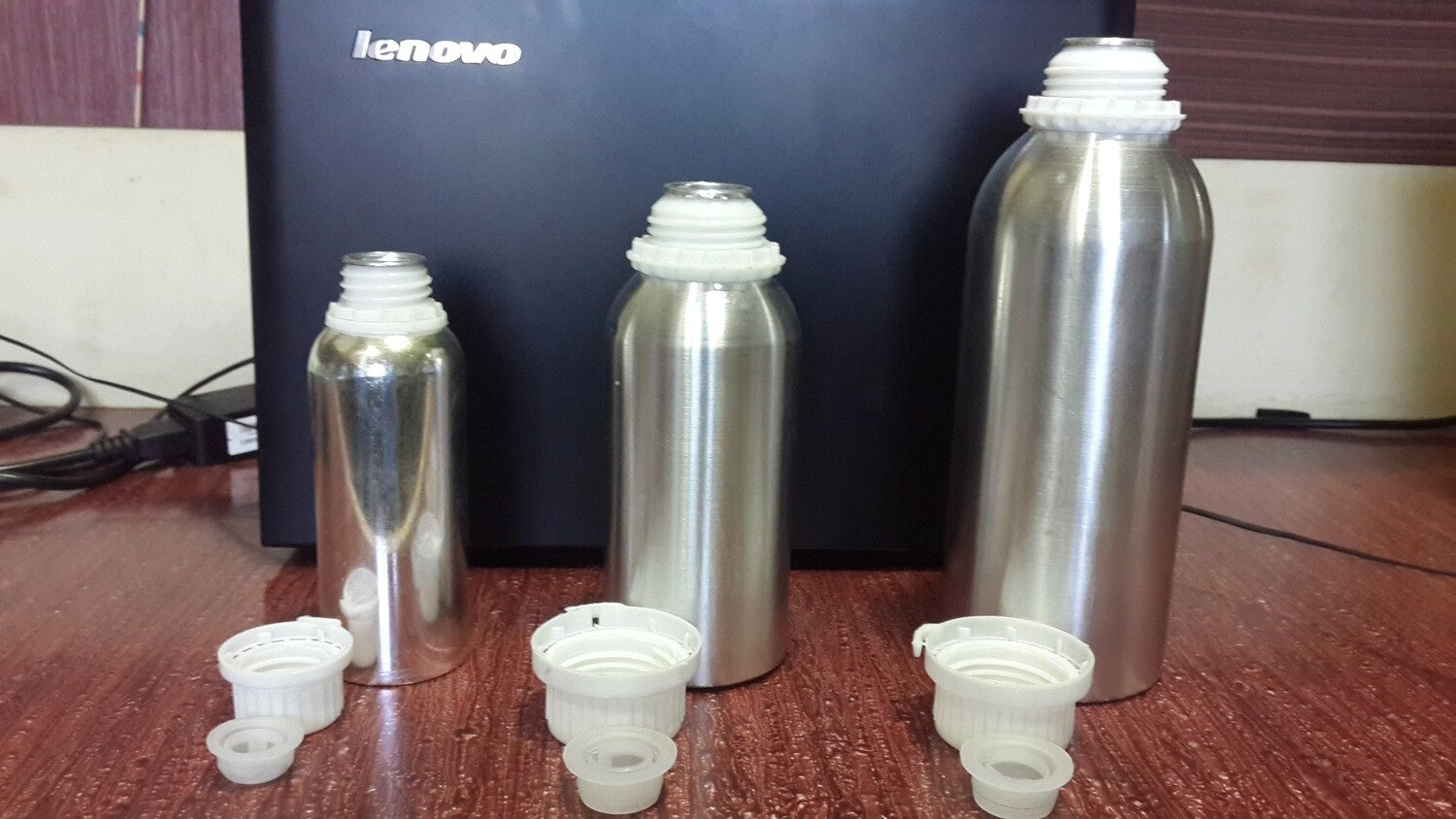 Aluminum Thermos style bottles USD $1.21 - $0.75 some companies we serve include, Carepac, 99designs, Annmarie skin care, All Good products, sttark, Skincare packaging, medtechnaturals.com, medtechindustries.com,  Skincare packaging suppliers, nice bottles supplies, skincare supplier, Velocitypropac.com, wholesale skin care packaging, yellow pages packaging companies,  cosmeticpackagingnow.com, allgoodproducts.com, helping beauty brands perform