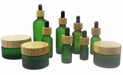 Bottles, Green Glass Spray Bottles