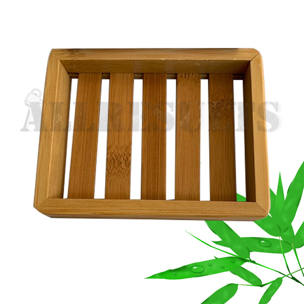 Bamboo Wood Soap dish. Last forever, durable water pressured bamboo cr —  All Results Store