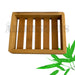 Bamboo Wood Soap dish. Last forever, durable water pressured bamboo craftsmanship