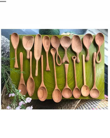 Mini Bamboo or Lotus Spoons and Scooper's