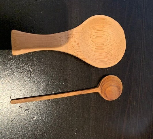 Mini Bamboo or Lotus Spoons and Scooper's
