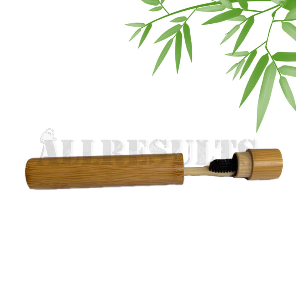 Bamboo Toothbrushes w/ Lotus wood charcoal bristles