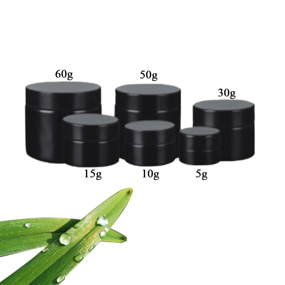 Jars, Black Glass Solid UV Protection for your Ingredients $0.40 - $0.27