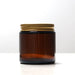 Bulk Amber glass candle jars. Includes lid's, door to door shipping