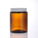 Amber amber amber candle glass jars 8oz. and 9oz,  Bulk Amber glass candle jars. Includes lid's, door to door shipping